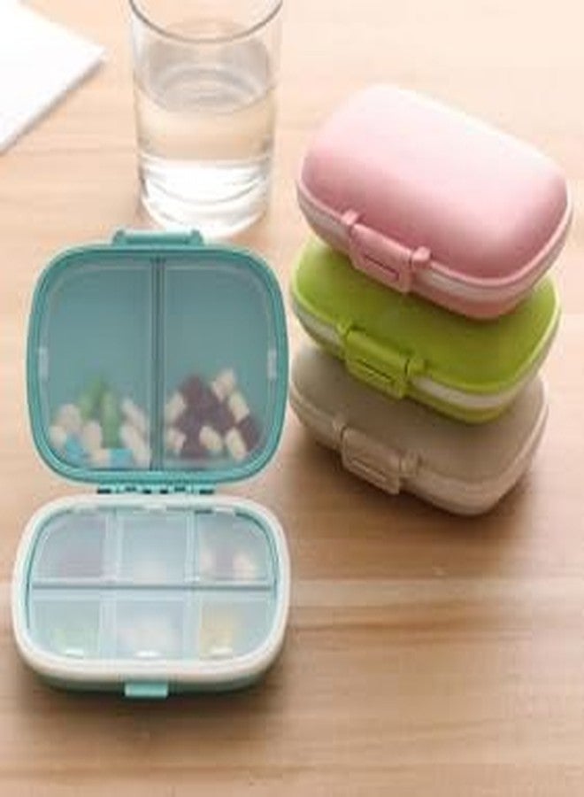 PentaDeco Daily Medicine Organizer Box | 8 Compartment High-Capacity Pill Case | Secure Storage for Home & Travel | Heavy Duty Tablet Dispenser - Image 3
